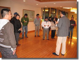 館長説明の様子